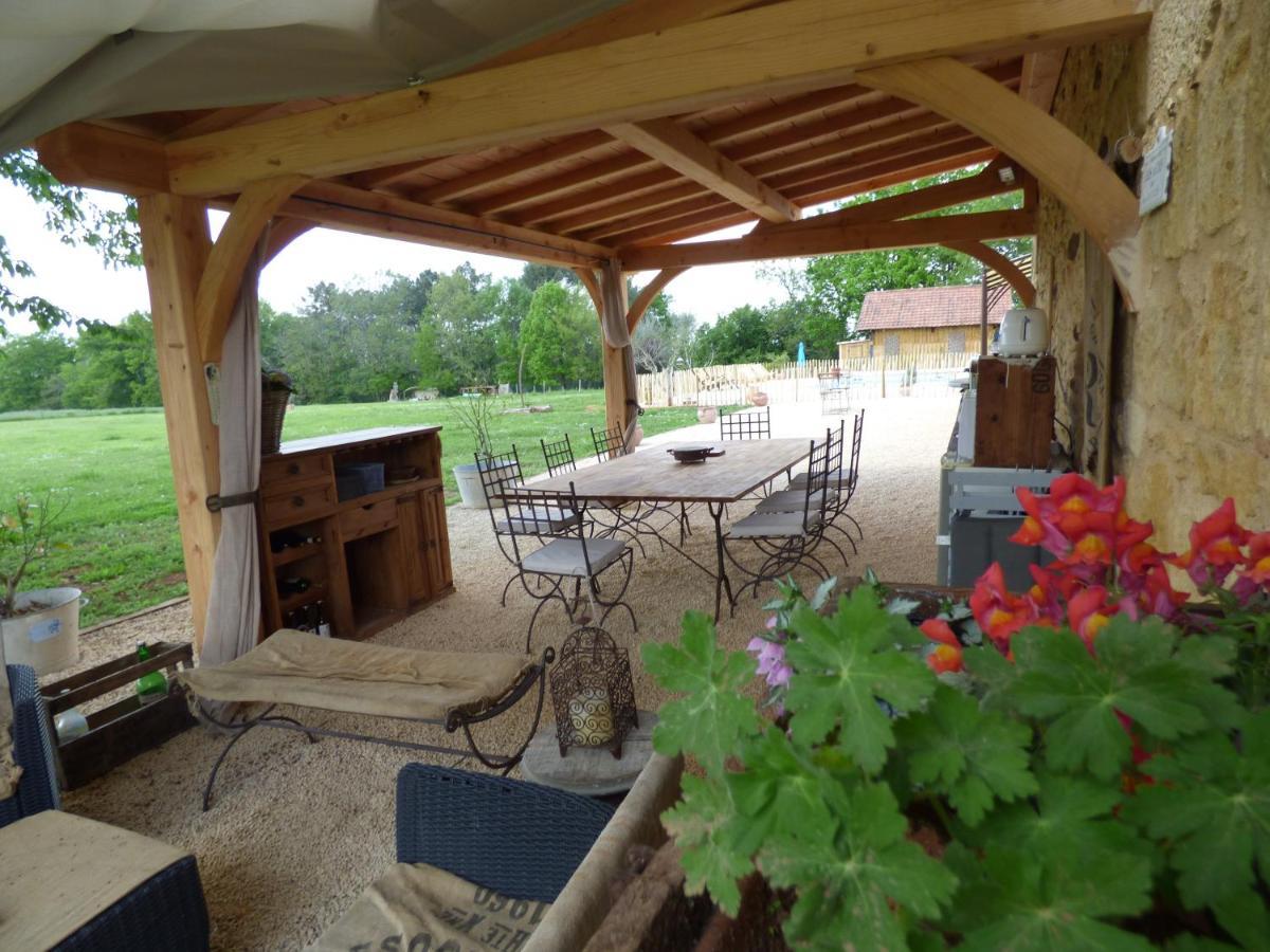 Britavit Bed and Breakfast Saint-Avit-Sénieur Eksteriør billede